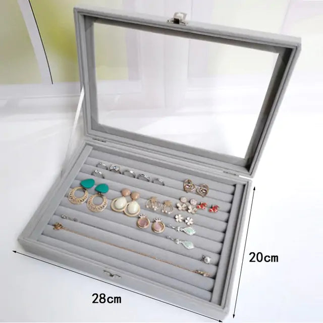 Velvet Jewellery Organizer