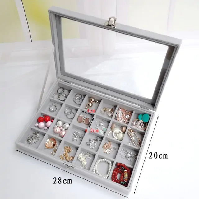 Velvet Jewellery Organizer