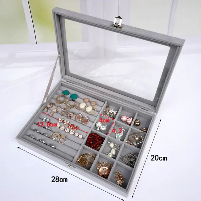 Velvet Jewellery Organizer