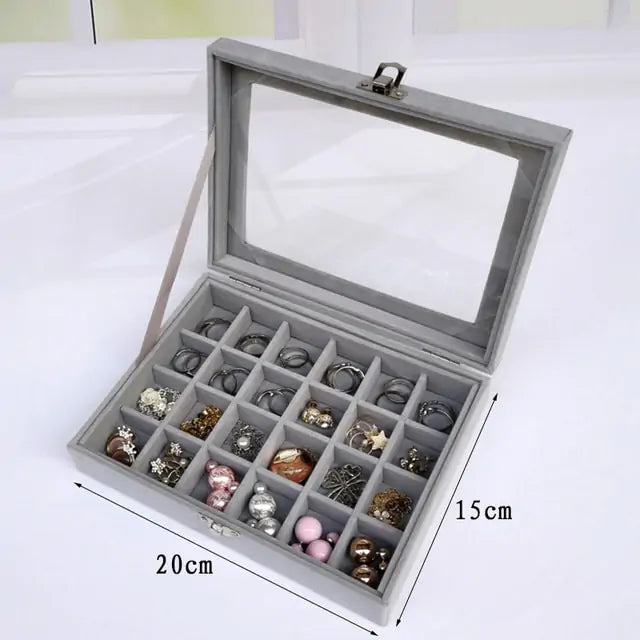 Velvet Jewellery Organizer