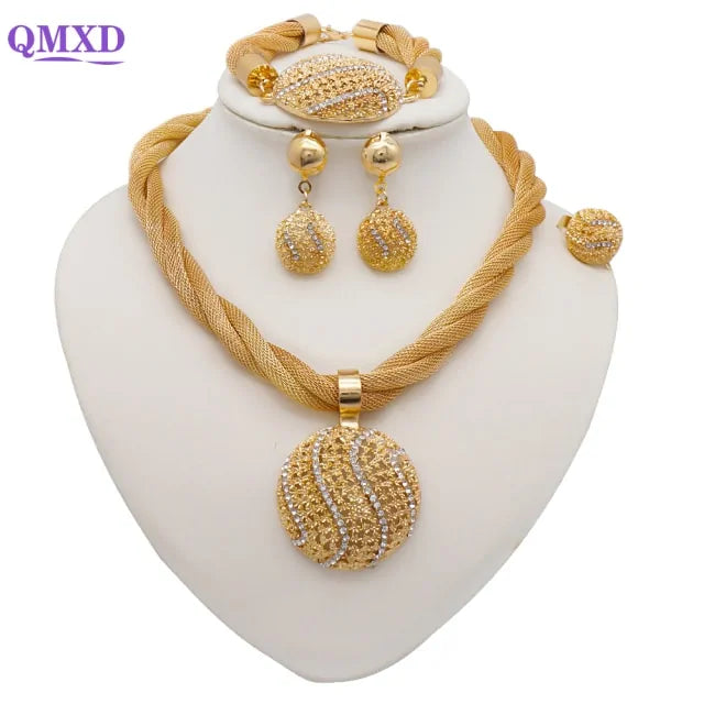 Fine Gold Jewellery Set