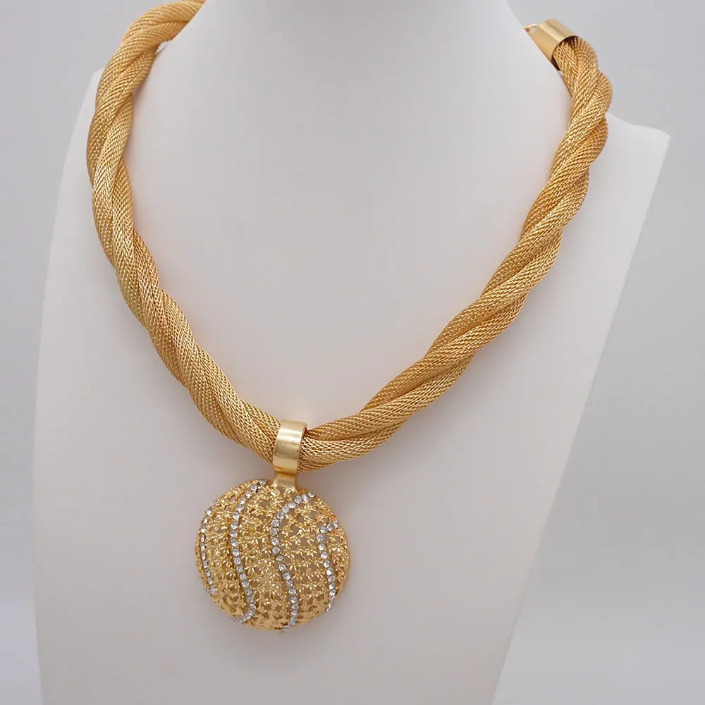 Fine Gold Jewellery Set