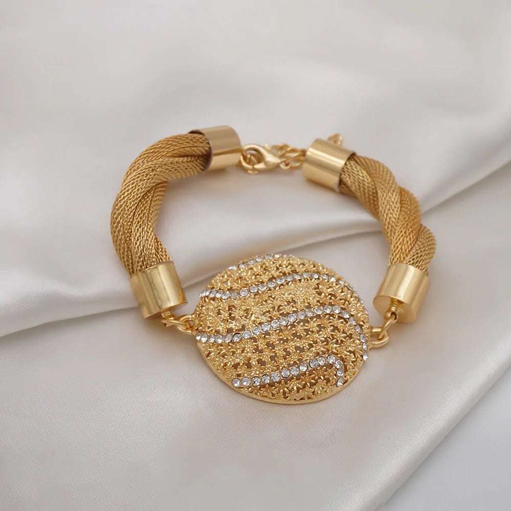 Fine Gold Jewellery Set